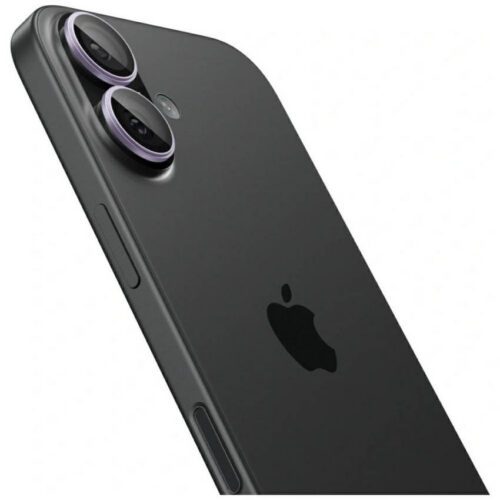 Spigen Optik Pro Glas.TR "EZ FIT" kameravédő 2db iPhone 17 / 16 / 16 Plushoz lila - Image 2