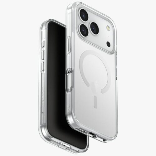 UNIQ Clario tok iPhone 17 Pro Magclick töltés Átlátszó