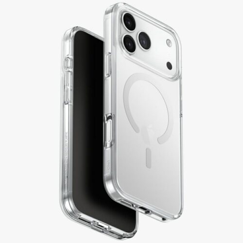 UNIQ Clario tok iPhone 17 Pro Max Magclick töltés átlátszó