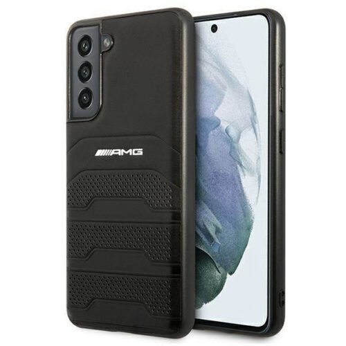 AMG AMHCS21FESGSEBK S21 FE G990 fekete dombornyomott keménytok