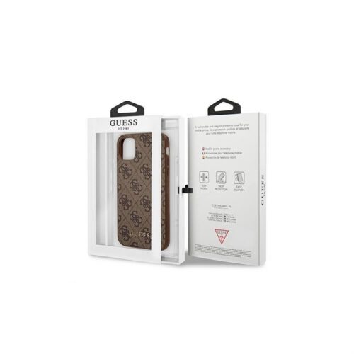 Apple iPhone 11 GUESS GUHCN61G4GB Hátlap - Barna - Image 2
