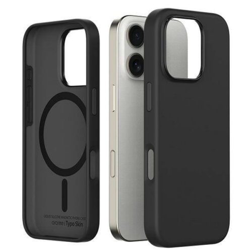 Araree Typoskin M tok iPhone 16 Pro - fekete