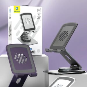 Blueo Rotary Folding Exkluzív Asztali Tartó - Lila