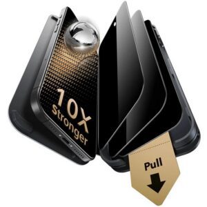 ESR CORNING GORILLA GLASS ULTRAFIT PRIVACY képernyővédő üveg 3db (2.5D