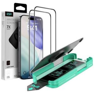 ESR ULTRAFIT ARMORITE képernyővédő üveg 2db (2.5D