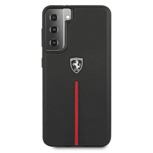Ferrari FEOSIHCS21MBK S21+ G996 fekete Off Track bőr Nylon csíkos keménytok - Image 2
