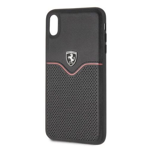 Ferrari keménytok FEOVEHCI65BK iPhone Xs Max fekete Off Track Victory tok - Image 2