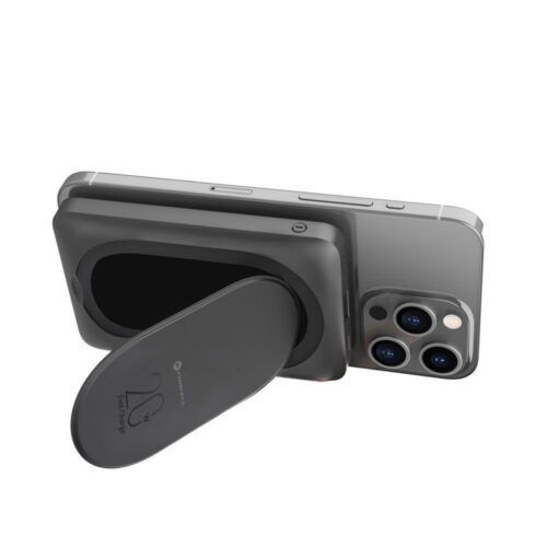 Forcell F10K2 F-Energy Magsafe kompatibilis powerbank kitámasztóval 10 000mAh 20W - fekete - Image 2