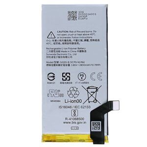 GOOGLE akku 2800mAh LI-Polymer Google Pixel 4
