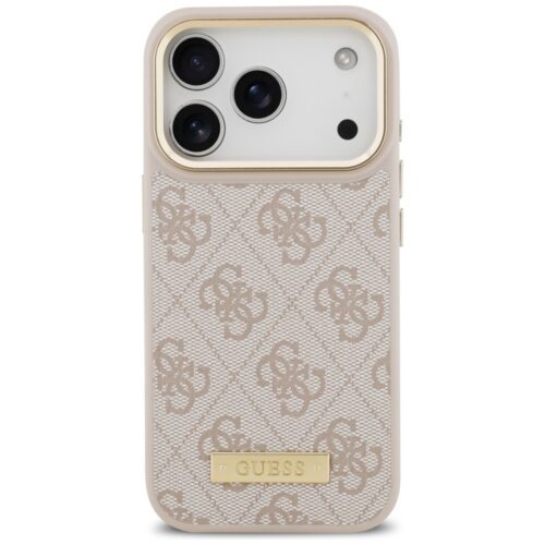 Guess 4G Logo Plate MagSafe tok iPhone 17 Pro rózsaszínű iPhone 17 Pro tokhoz - Image 2