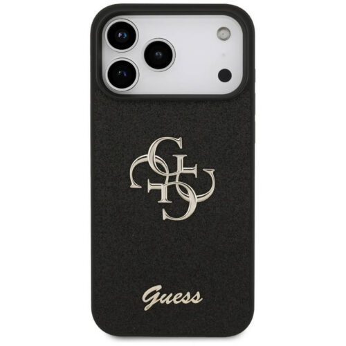 Guess Fixed Glitter Big 4G tok iPhone 17 Pro Max készülékhez fekete - Image 2