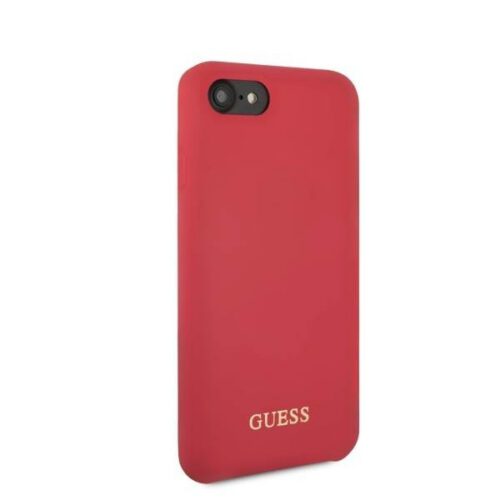 Guess GUHCI8LSGLRE iPhone 7/8/SE 2020 / SE 2022 piros szilikon keménytok - Image 2