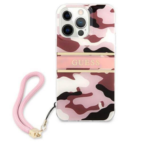 7" rózsaszín Camo Strap Collection keménytok