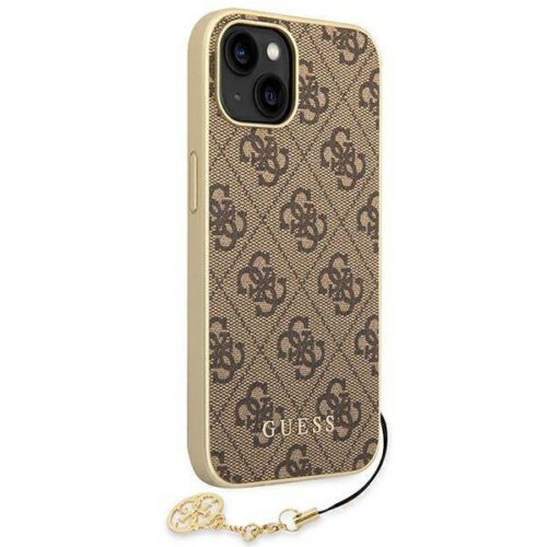 Guess GUHCP14MGF4GBR iPhone 14 Plus 6.7" barna keménytok 4G Charms kollekció - Image 2