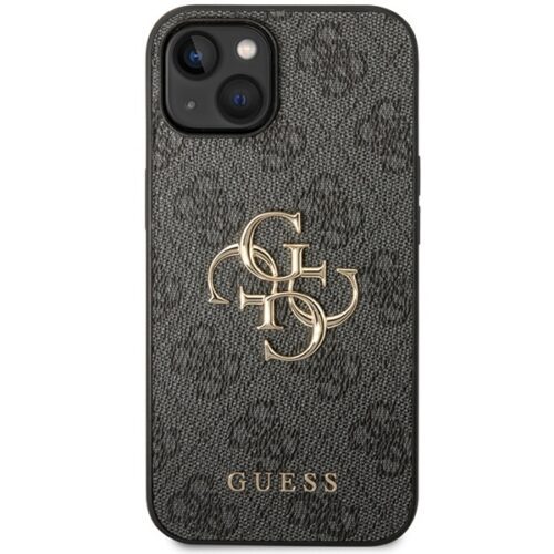 Guess GUHCP15S4GMGGR iPhone 15 6.1" szürke keménytok 4G nagy fém logóval - Image 2