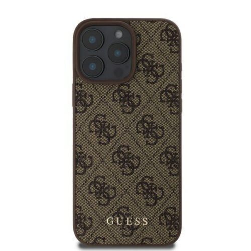 Guess GUHCP16LG4GFBR 4G Classic keménytok iPhone 16 Pro - barna - Image 2