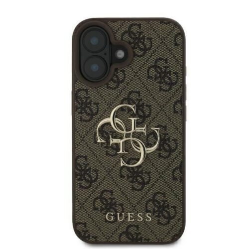 Guess GUHCP16S4GMGBR 4G Big Logo keménytok iPhone 16 - barna - Image 2