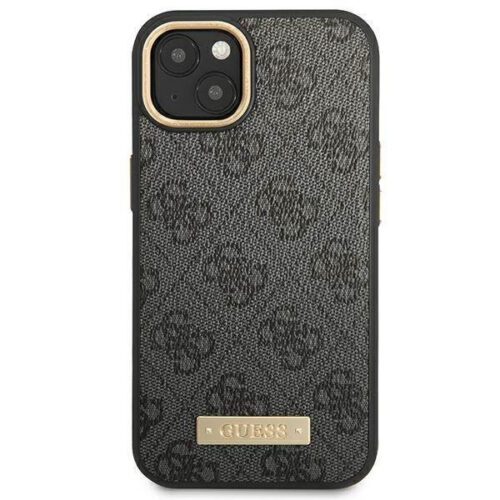 Guess GUHMP14MU4GPRK iPhone 14 Plus 6.7" fekete keménytok 4G Logo Plate MagSafe - Image 2