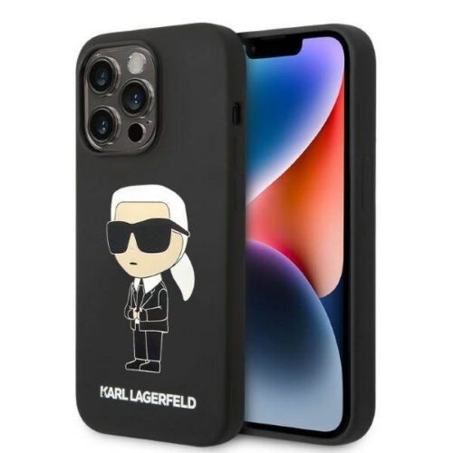 Karl Lagerfeld KLHMP14LSNIKBCK iPhone 14 Pro 6