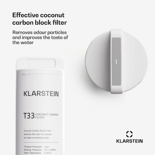 Klarstein PureFina T33 csere ülepítő-szénszűrő / tartozék - Image 2