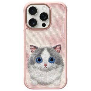Nimmy Big Eyed Pet 2.0 Cat tok iPhone 16 Pro - rózsaszín