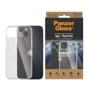 PanzerGlass keménytok iPhone 14 Plus 6.7" antibakteriális ütésálló tok átlátszó