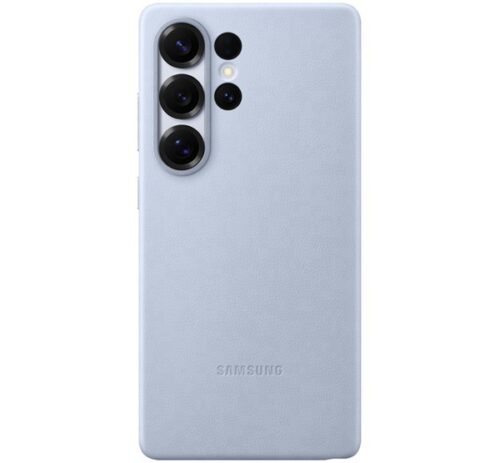 SAMSUNG műanyag telefonvédő (ECO bőr hatású hátlap) VILÁGOSKÉK Samsung Galaxy S25 Ultra (SM-S938)