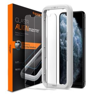 SPIGEN ALM FC képernyővédő üveg 2db (2.5D