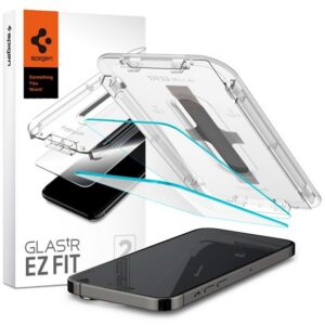 SPIGEN EZ FIT HD képernyővédő üveg 2db (2.5D