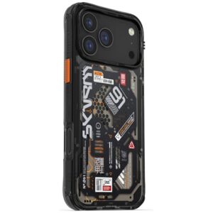 Skinarma Spectra tok iPhone 17 Pro Max mágneses töltés Fekete