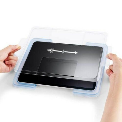 Spigen Glas.TR iPadi Air 4 2020/iPad Air 5 2022 "EZ FIT" szerelőkeret + edzett üveg kijelzővédő fólia - Image 2
