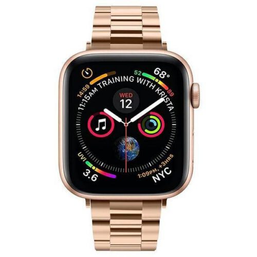 Spigen Modern Fit óraszíj Apple Watch 1/2/3 /4/5/6/7/SE 38/40/41mm rózsaarany - Image 2