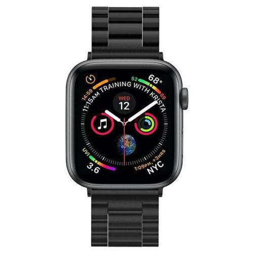 Spigen Modern Fit óraszíj Apple Watch 1/2/3 /4/5/6/7/SE 42/44/45mm fekete - Image 2