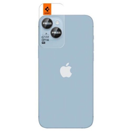 Spigen Optik.Tr kamera iPhone 14/14 Plus EZ FIT objektív 2db fekete fólia AGL05213 - Image 2