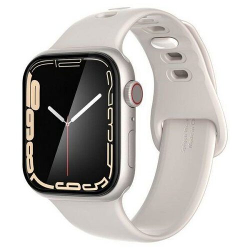 Spigen ProFlex EZ FIT Apple Watch 7 45mm 2db hibrid üveg képernyővédő fólia - Image 2