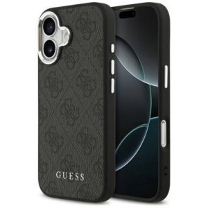 Tojás Guess 4G Classic Logo MagSafe iPhone 17 fekete