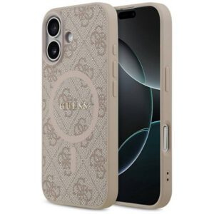 Tojás Guess 4G Ring Classic Logo MagSafe iPhone 17 rózsaszín