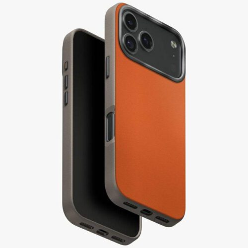 UNIQ Lyden DS tok iPhone 17 Pro Magclick töltés narancssárga/szürke színben