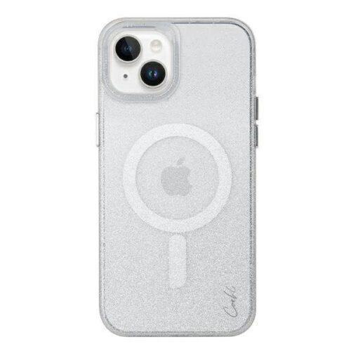 UNIQ etui Coehl Lumino iPhone 14 Plus 6.7" csillogó ezüst tok