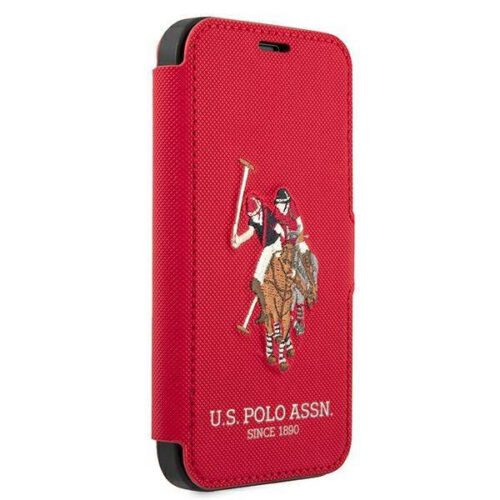 1" piros könyvtok Polo Embroidery Collection
