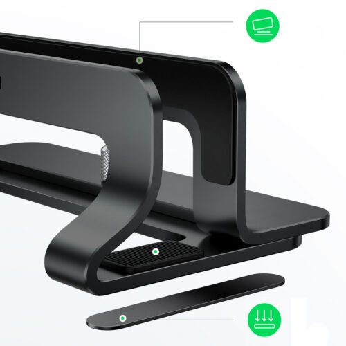 Ugreen alumínium függőleges állvány MacBook Laptop Tablet ezüst (20471 LP258) - Image 2