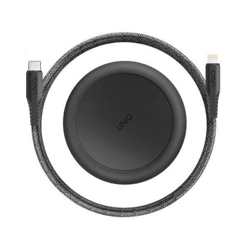 Uniq Halo Type-C - Lightning kábel 18W 1.2m - fekete - Image 2