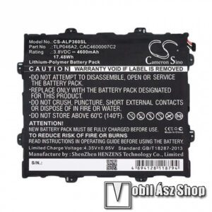 ALCATEL Pop 10 CAMERON SINO akku 4600 mAh LI-Polymer - belső akku