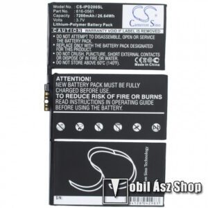APPLE iPad 2 (2th generation) CAMERON SINO akku 7200 mAh LI-Polymer - belső akku