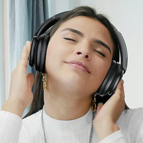 AWEI A996 Pro Bluetooth fejhallgató ANC fekete - Image 2