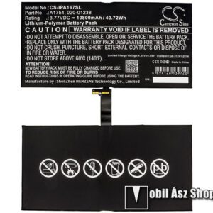 Akku 10800 mAh LI-Polymer (belső akku
