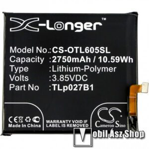 Akku 2750 mAh LI-Polymer (belső akku