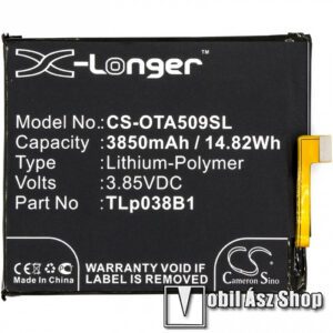 Akku 3850 mAh LI-Polymer (belső akku