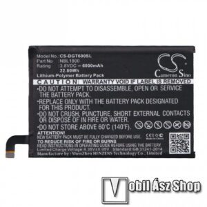 Akku 6000 mAh LI-Polymer (belső akku