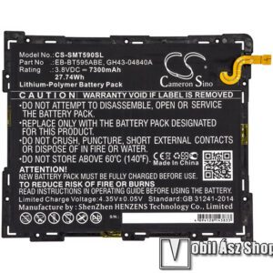 Akku 7300 mAh LI-Polymer - belső akku